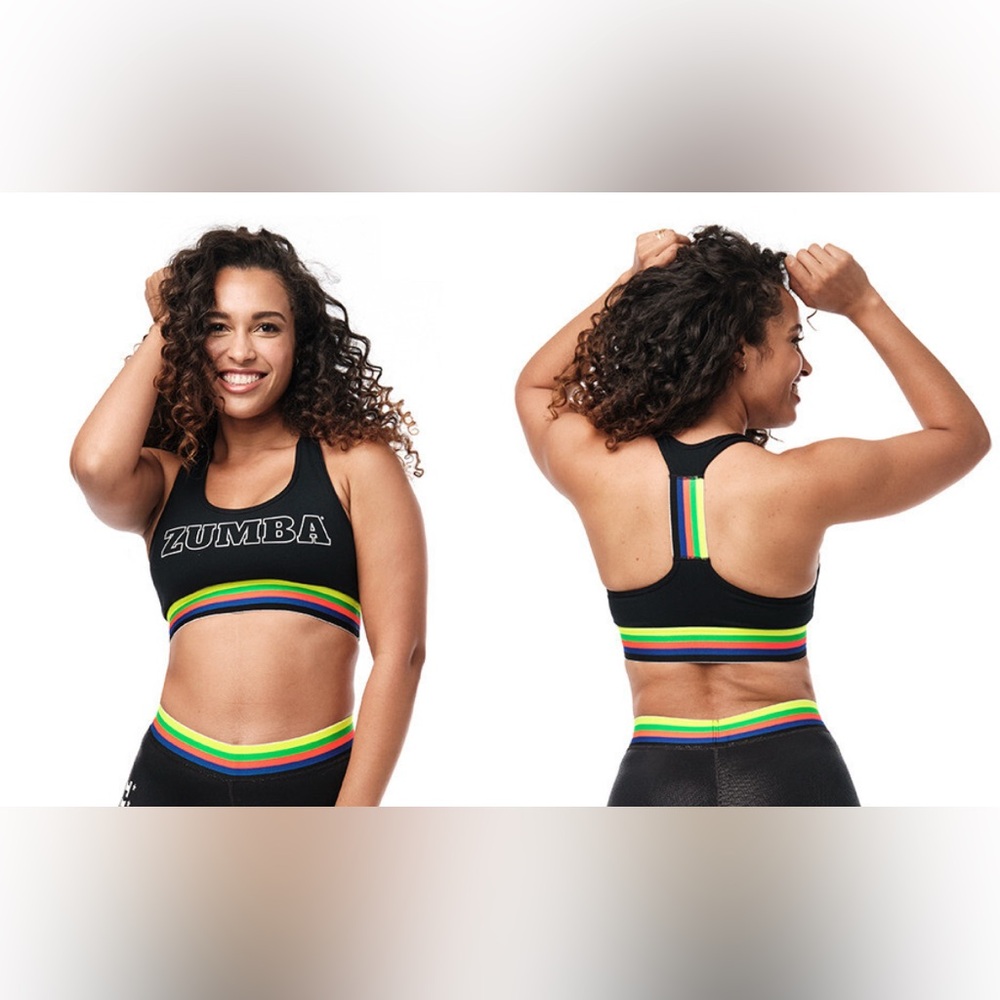 Zumba Fitness Team‎ Talk Scoop Bra